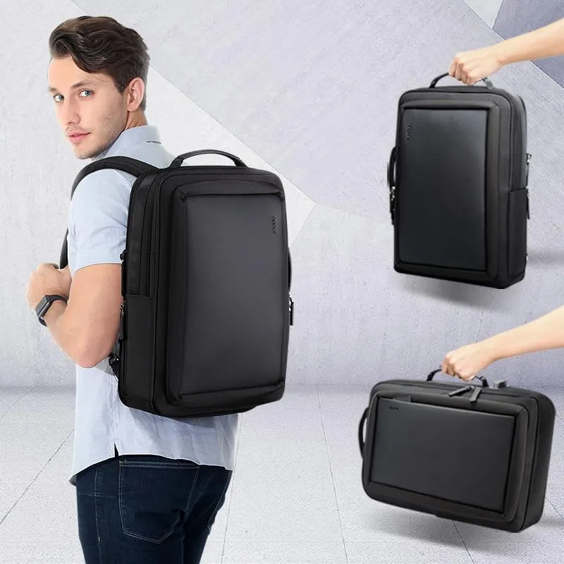 Enlarge Anti Theft Laptop Backpack with USB External Charge