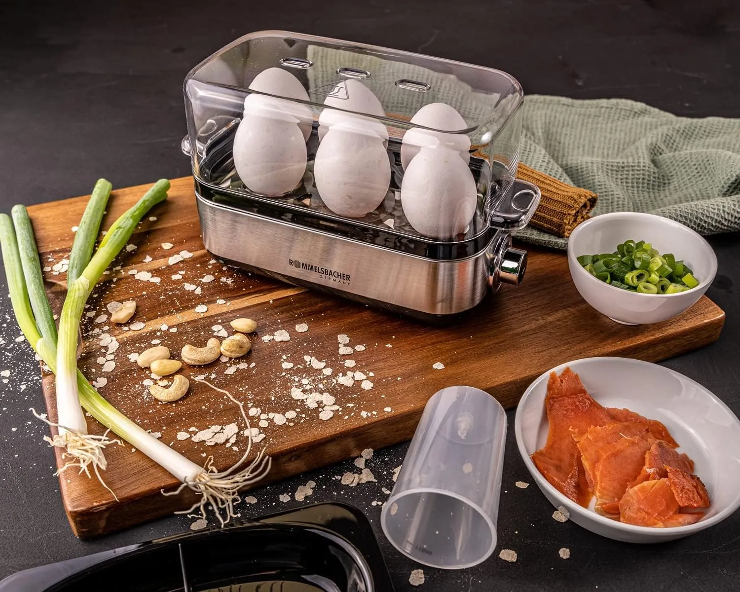 ER600 Egg Cooker, Stainless Steel Plastic, N.A