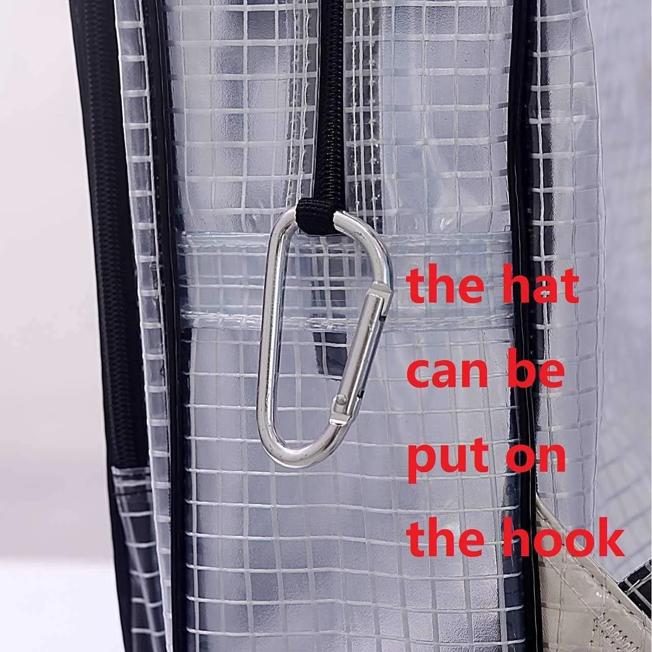 ESD 15.7inch 40cm*35cm*15cm anti-static clear pvc backpack,cleanroom engineer tool bag full cover pvc for put computer tool working in clean room 1PCS