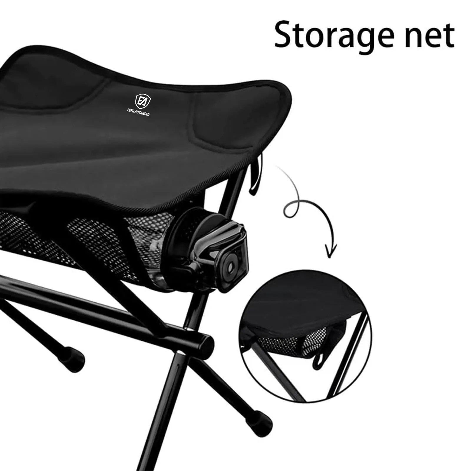 EVER ADVANCED 12PCS Camping Stool