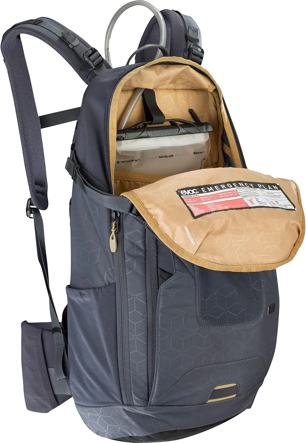 Evoc This Bag is Designed from a New Level of Back Protection. It is an Innovation, Gray, L-XL