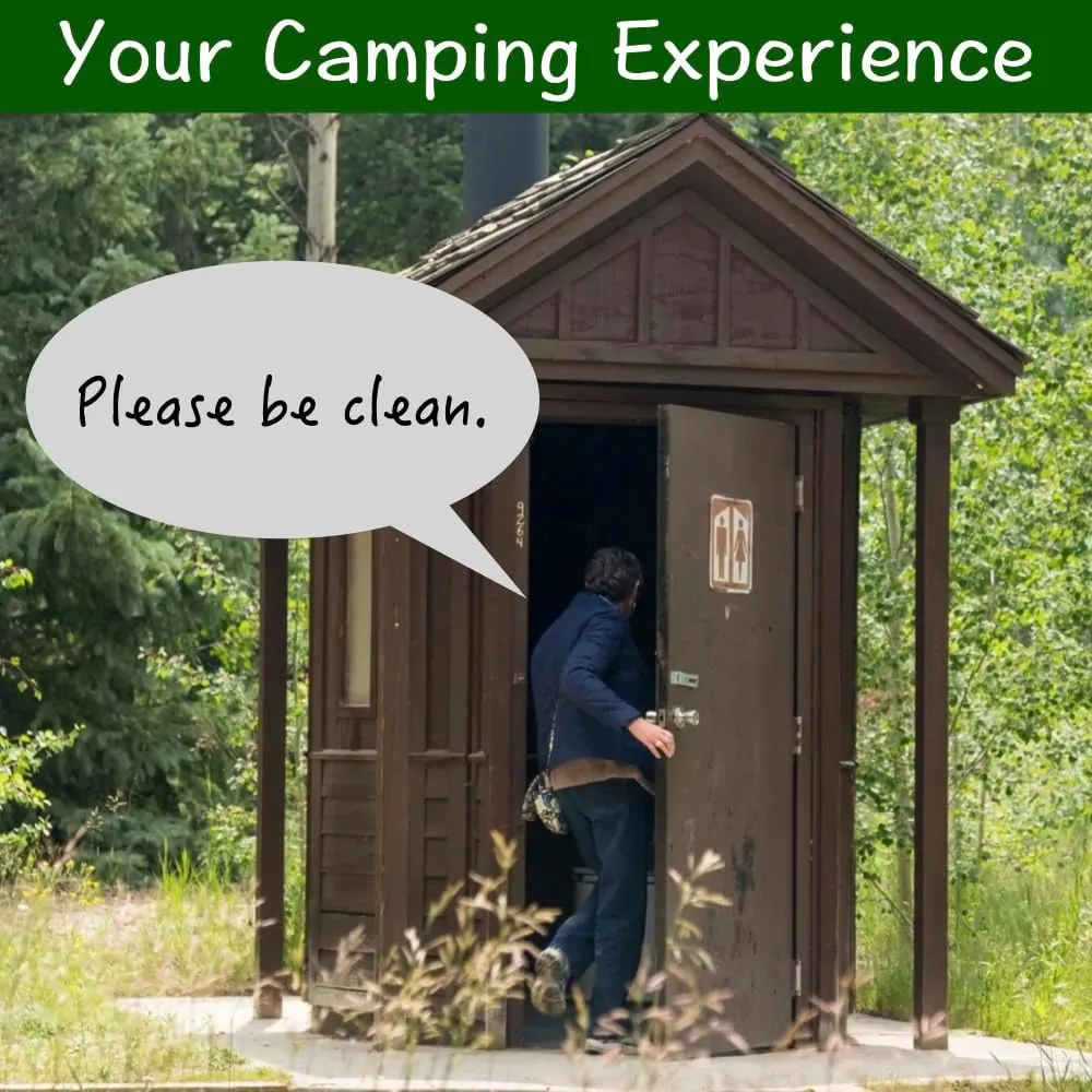 Extra Large Plus Size Big and Tall Portable Toilet, Ideal as Porta Potty for Adults, Camp Toilet, Travel Potty for Car