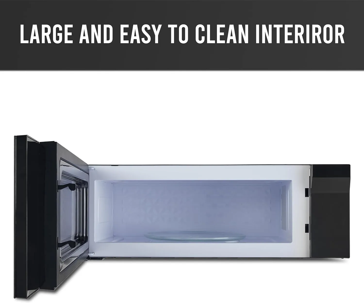 Farberware Over-the-Range Microwave Oven, 1.2 Cu. Ft. - 1000W - Auto Reheat, Multi-Stage Cooking, Melt/Soften Feature, Child Safety Lock, LED Display - Space Efficient & Powerful - Stainless Steel