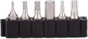 Fix It Sticks Shooting/Hunting 6-Bit Add-On Pack BITS-SA2-6P, Multi-Purpose Durable Corrosion-Resistant Compact Gunsmith General Maintenance Bit Set, Compatible with 1/4" Drivers, Holder Included