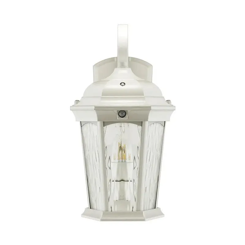 Flickering Flame Lantern, 12.5 Watt, 1200 Lumens, 3000K, Dusk-to-Dawn   Motion Sensor, 120V
