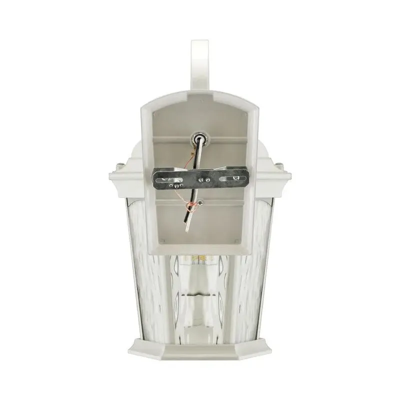 Flickering Flame Lantern, 12.5 Watt, 1200 Lumens, 3000K, Dusk-to-Dawn   Motion Sensor, 120V