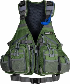 Fly Fishing Vest Pack Set with Water Bladder and Full Backpack - Unique Waist Belt - Insulated Bladder Pocket - Adjustable for Men and Women - Best Outdoors Gift Idea