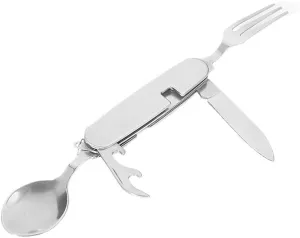 Fold Spork Fork Tableware Cutlery Bottle Outdoor Cutlery Portable Spoon Fork Hiking Multi
