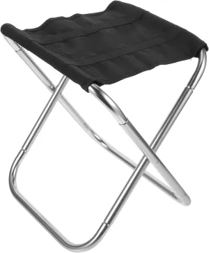 Foldable Camping Lounge Chair Portable Garden Stool Oxford Fabric for Hiking BBQ Fishing