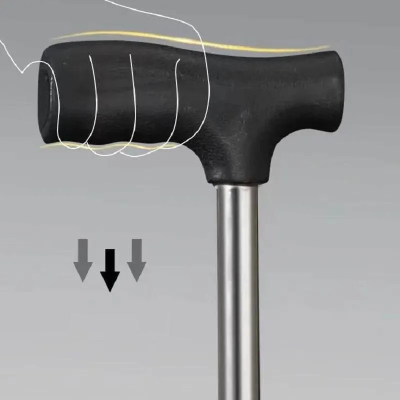Foldable Travel Walking Stick - Ultra-Light Cane Support