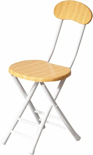 Folding Chair Backrest Stool Household Small Bench Dining Chair High Stool Portable Stool Office Computer Chair Space Saving