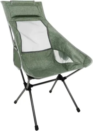 Folding Chairs Outdoor Outdoor High Back Camping Chair Portable Folding Seat with Mesh Backrest Camping Fishing Stool with Quilted Pillow Hiking Lawn Beach