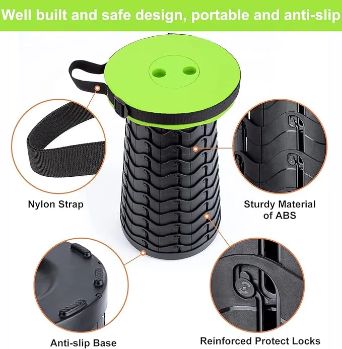 Folding Portable Stool Telescopic Chair