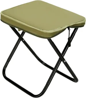 Folding Stool Fishing Seat Multifunction Portable Camping Stool Footstool for Tent Beach Gardening Traveling Outdoor Sports