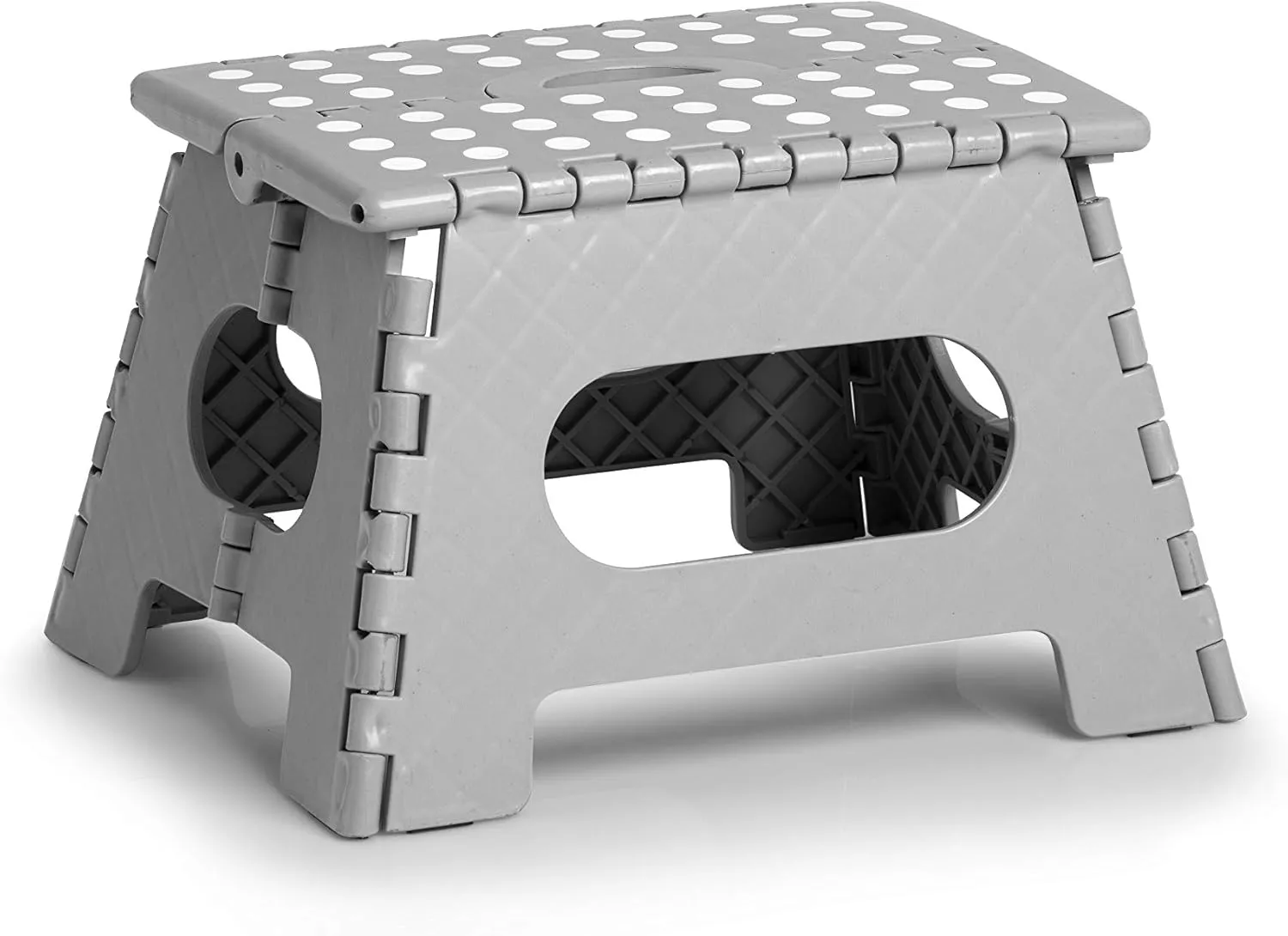 Folding Stool Portable Sturdy Camping Stool Lightweight Adjustable Retractable Stool with Load Capacity 420lbs for Camping Fishing Hiking Climbing BBQ