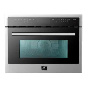 Forno 24 in. 1.6 cu. ft. Built-In Compact Convection Microwave Oven (FMWDR3093-24)