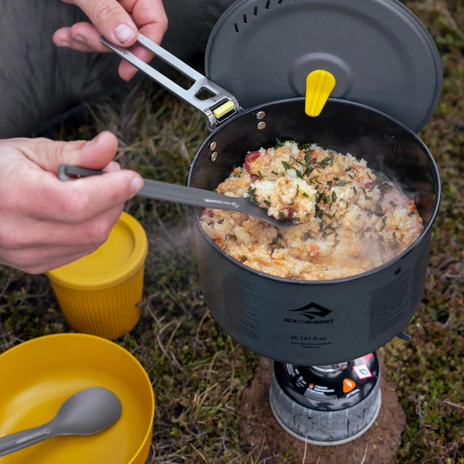 Frontier UL Cutlery Spoon - Long Grey