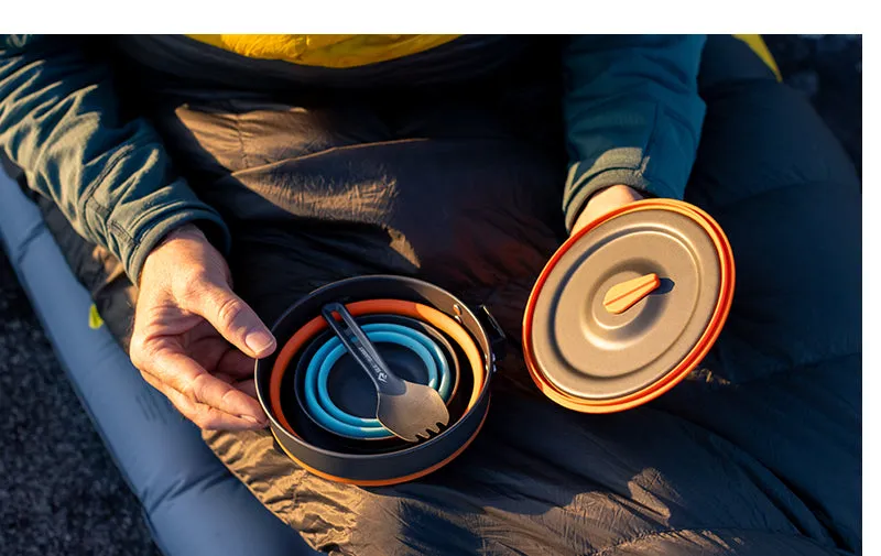 Frontier Ultralight Collapsible 1L Pot Cook Set - (3 Piece)
