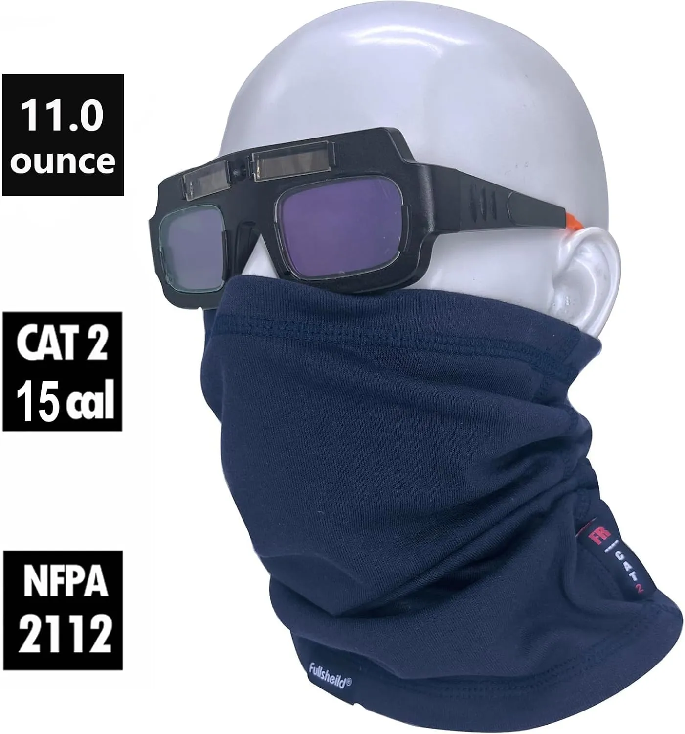 Fullsheild FR Flame Resistant Face Mask Full Cover Neck Gaiter Snood for Welding Hunting Army Military Working