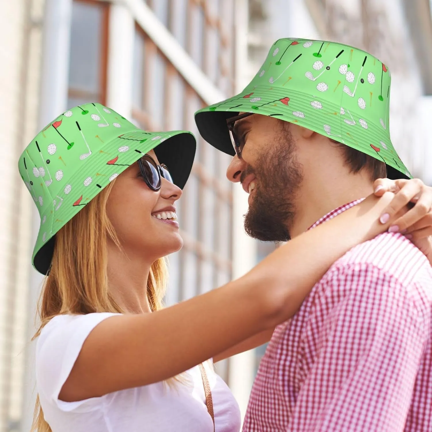 Funny Golf Sports Buckets Hats Travel Beach Sun Hat Packable Cap for Women and Men