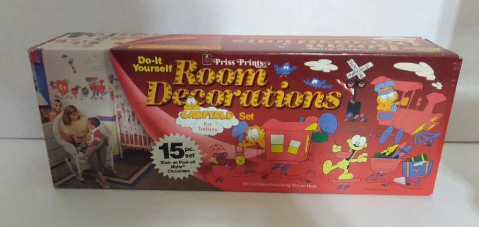 Garfield Room Decorating Kit Train