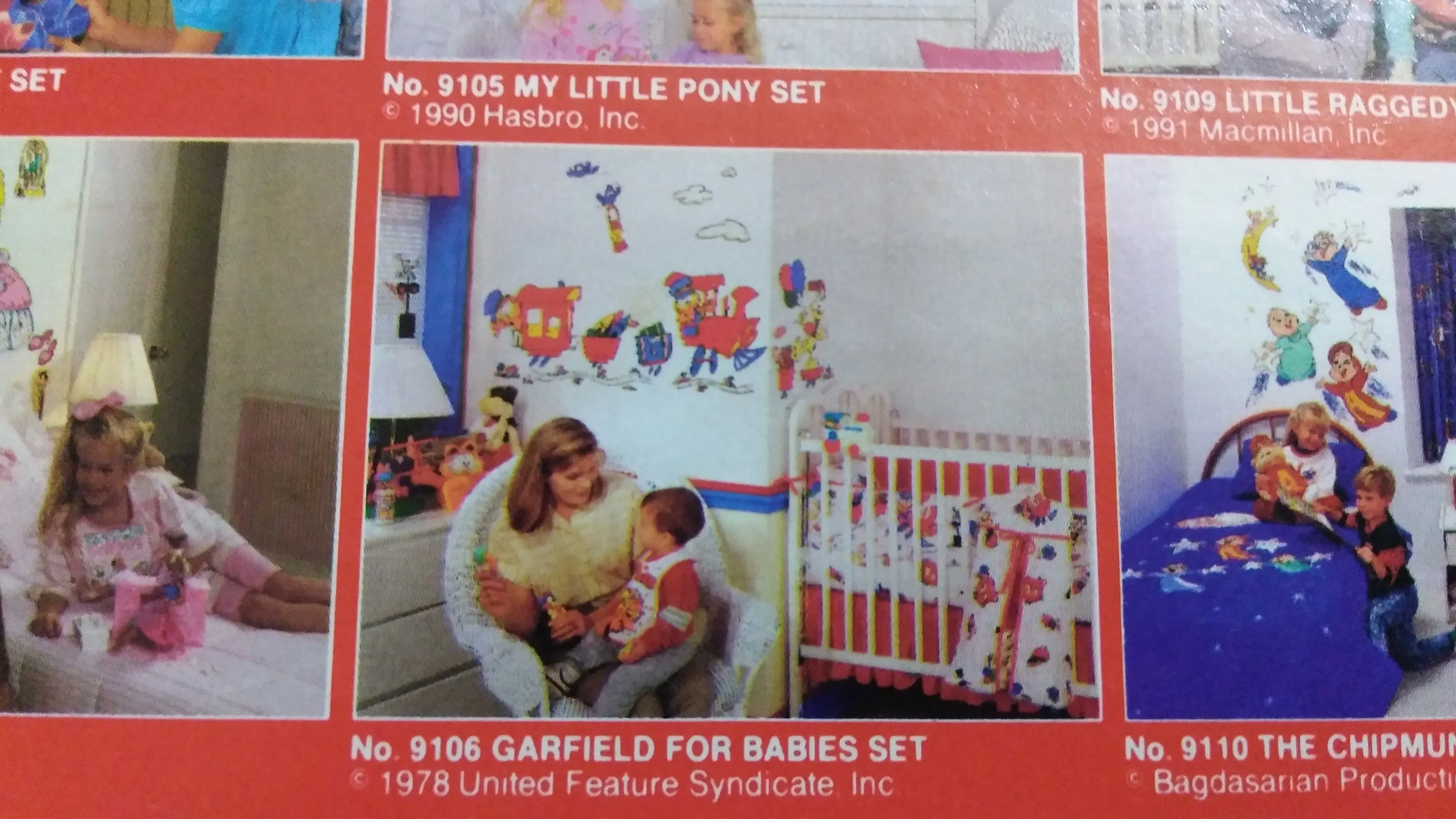 Garfield Room Decorating Kit Train