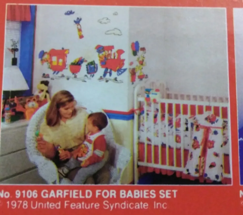 Garfield Room Decorating Kit Train