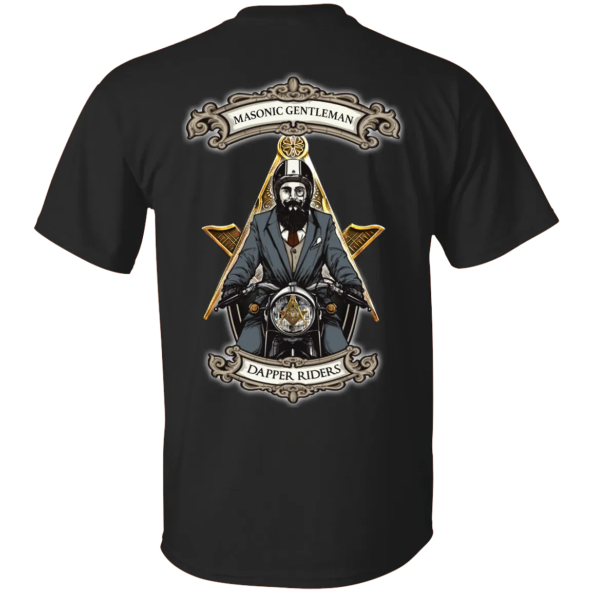 Gentlemen Rider Freemason Square & Compass Symbol