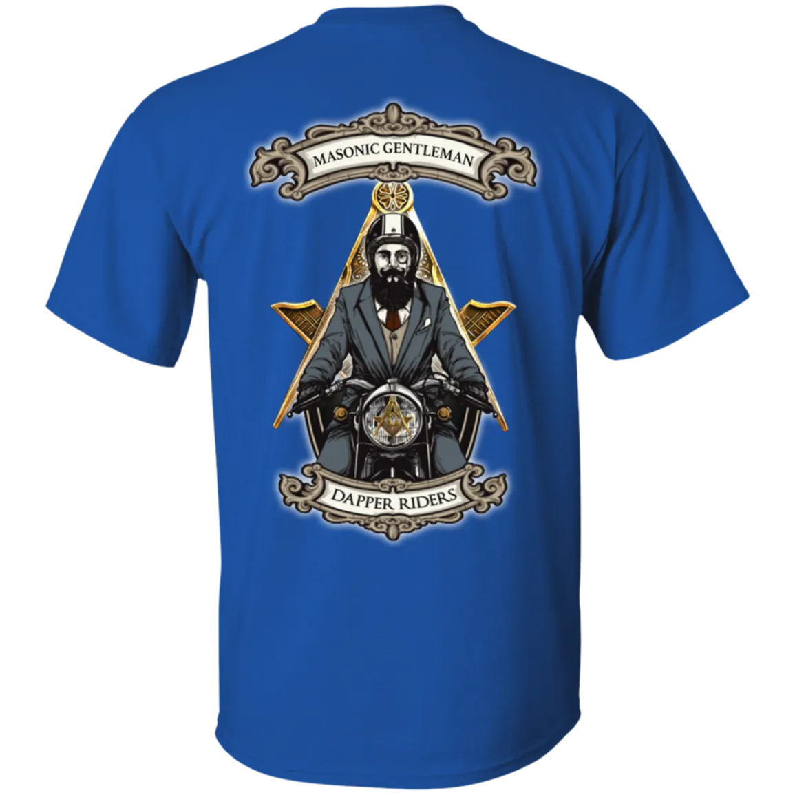 Gentlemen Rider Freemason Square & Compass Symbol