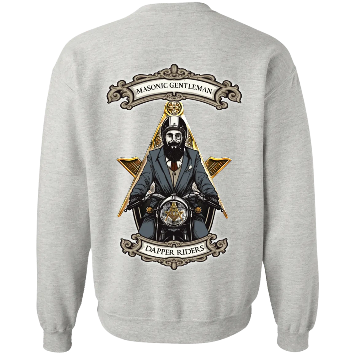 Gentlemen Rider Freemason Square & Compass Symbol
