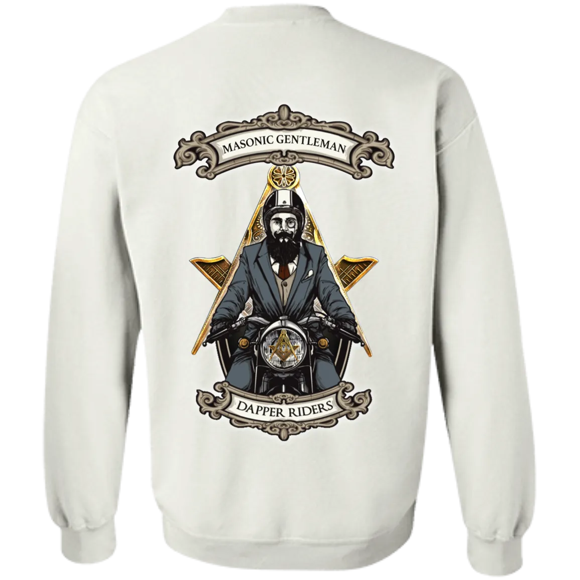 Gentlemen Rider Freemason Square & Compass Symbol