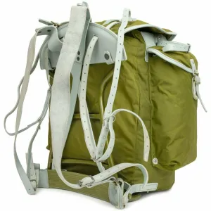 Genuine Norwegian Military Backpack with Frame army canvas leather rucksack Pack