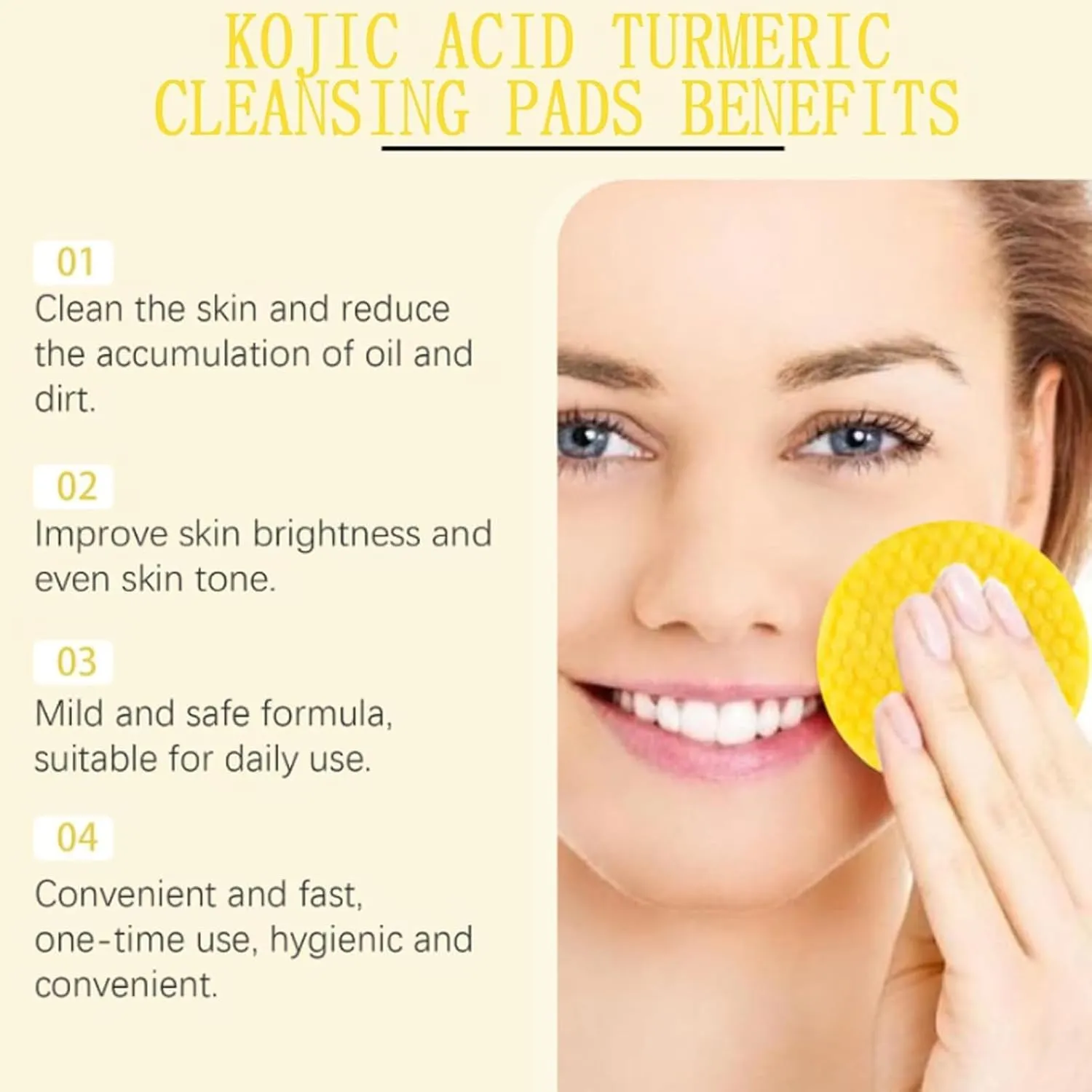 Glow Wash Turmeric Face Wash with Brush, Glow Wash, Glow Scrub, Care Turmeric Face Wash, Cleansing Pads (150ml 150ml)