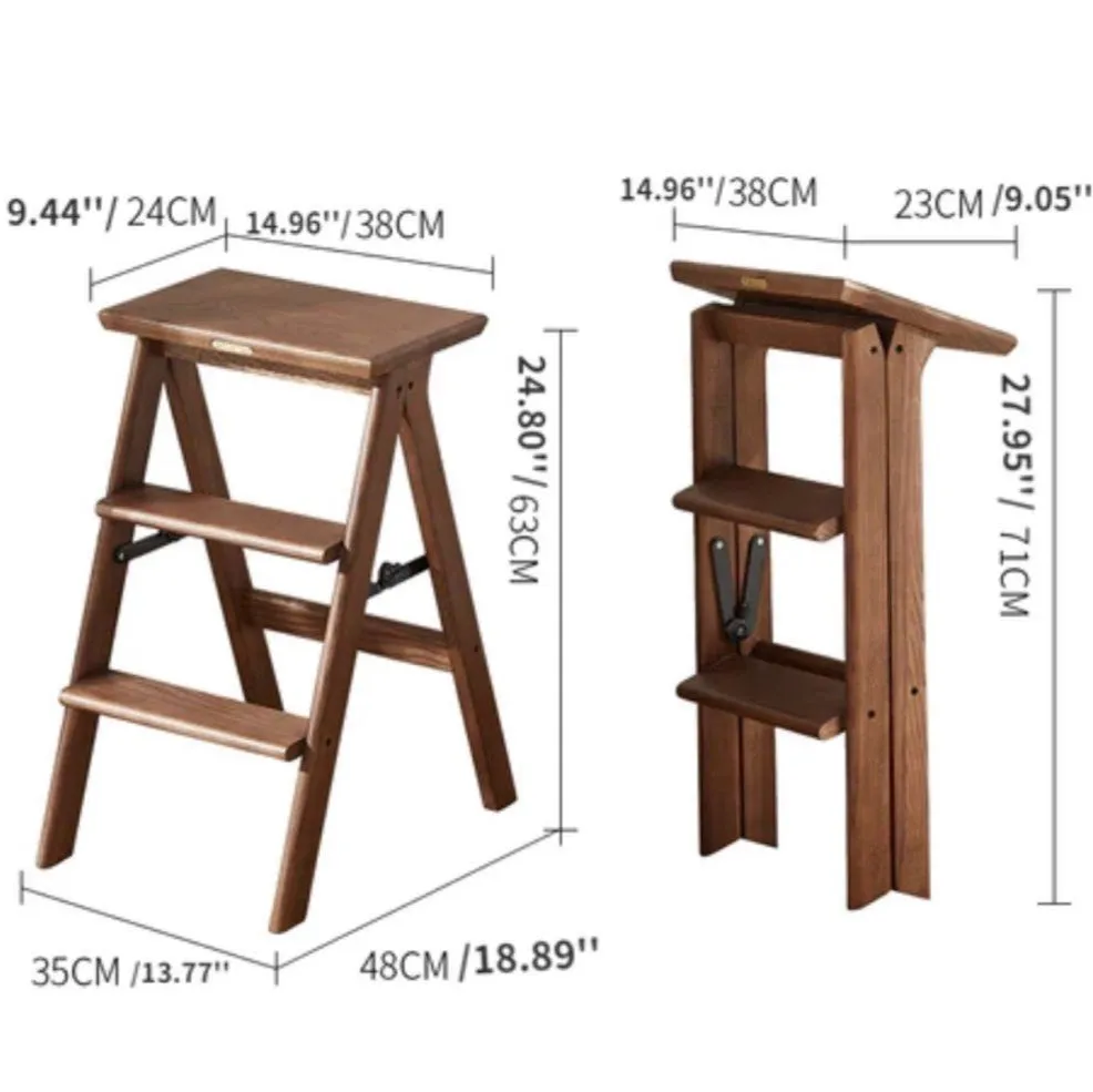 GRANGER Wood Step Stool
