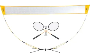 GSI Outdoors, Pop-Up Badminton Set, Perfect for Backyard, Beach, Picnic, BBQ & Camping, Multi 10