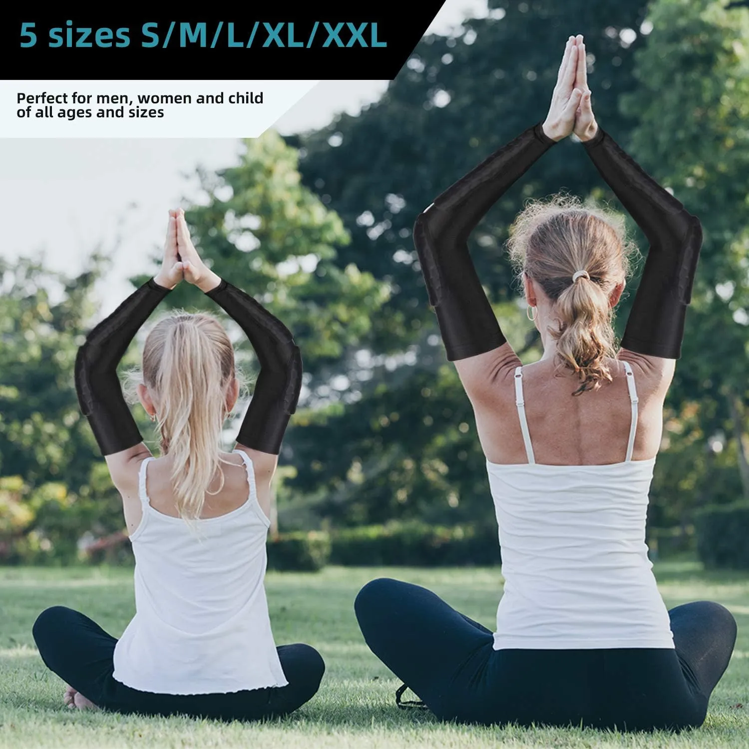 GUOZI Arm Elbow Sleeves, [2 Pack] Honeycomb Crashproof Arm Elbow Pads for Youth Adult Sports Football Basketball Volleyball