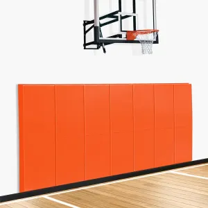 Gym Padding, Basketball Court Protector - Removable 2" Thick High-Density Wall Pad for Basketball Hoop, Garage, Basement
