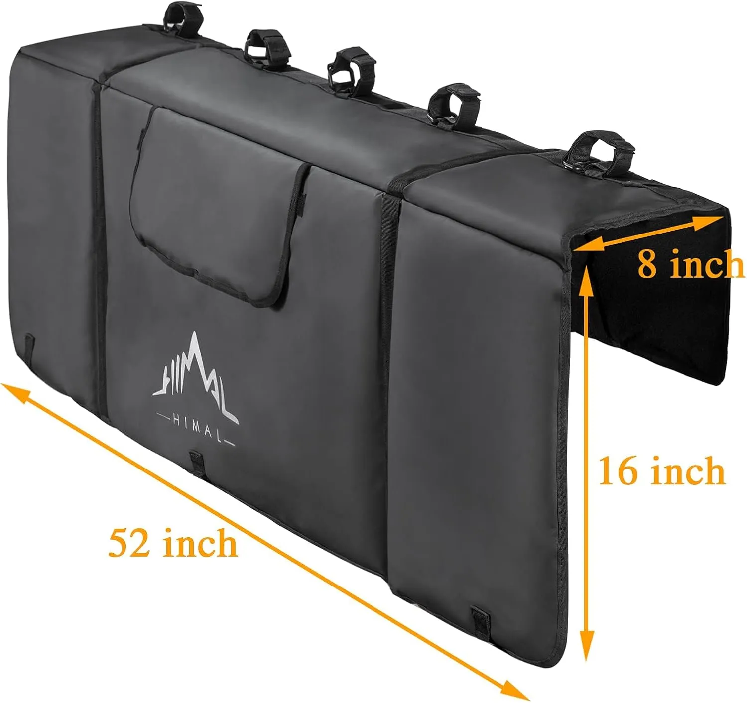 Himal Outdoors Tailgate Pad for Mountain Bike, Tailgate Protection Pad with Tool Pockets