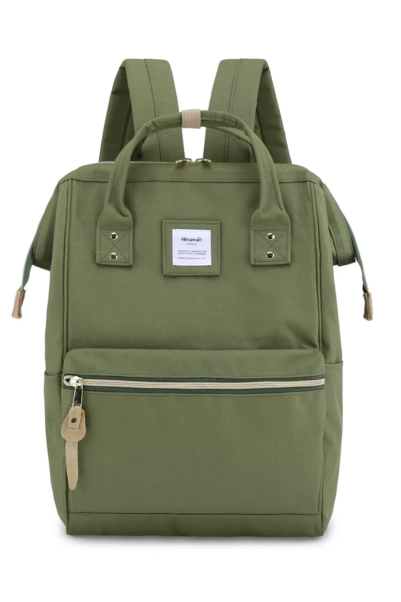 Holly Daze 15" Waterproof Backpack -OLIVE