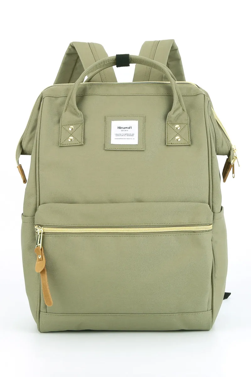 Holly Daze 15" Waterproof Backpack -OLIVE
