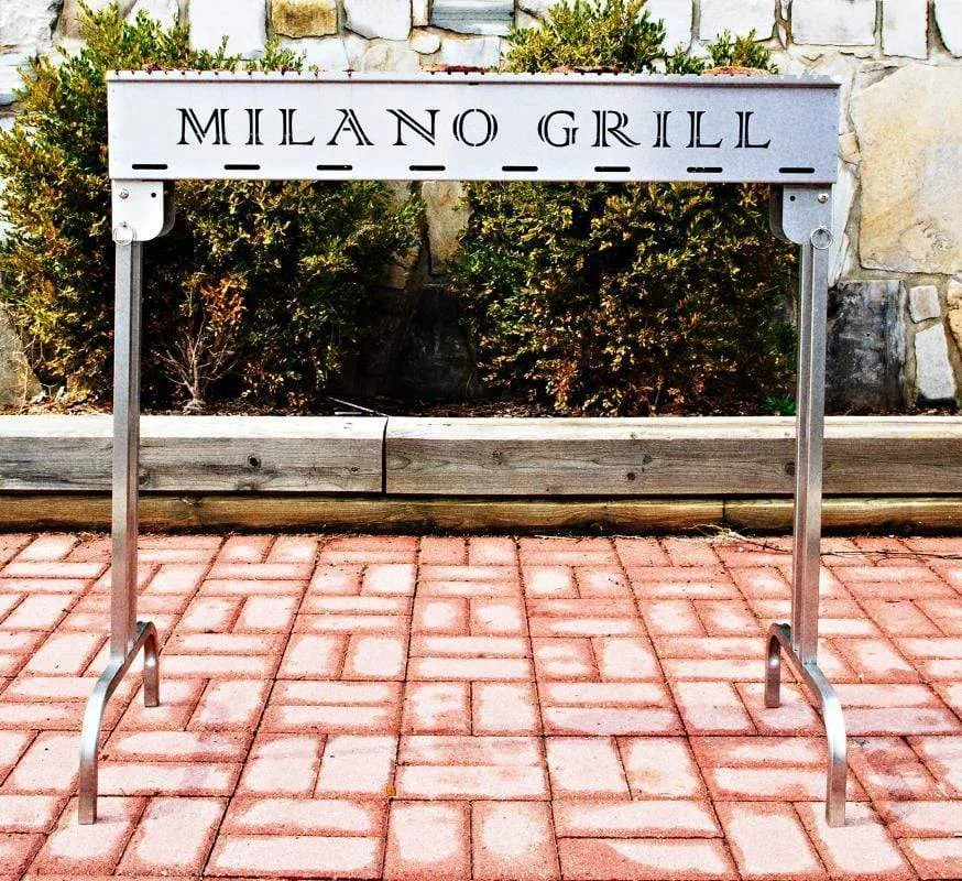 HTM1000-44 Trending sale Monumental discount Charcoal Spiedini BBQ Milano