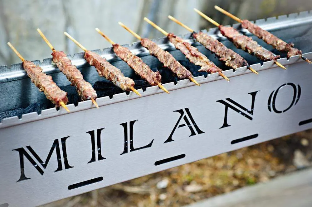 HTM1000-44 Trending sale Monumental discount Charcoal Spiedini BBQ Milano