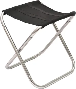 HUANGANG Portable Foldable Stool Camping Stool Traveling Stool Outdoor Aluminium-Alloy Stool for Fishing