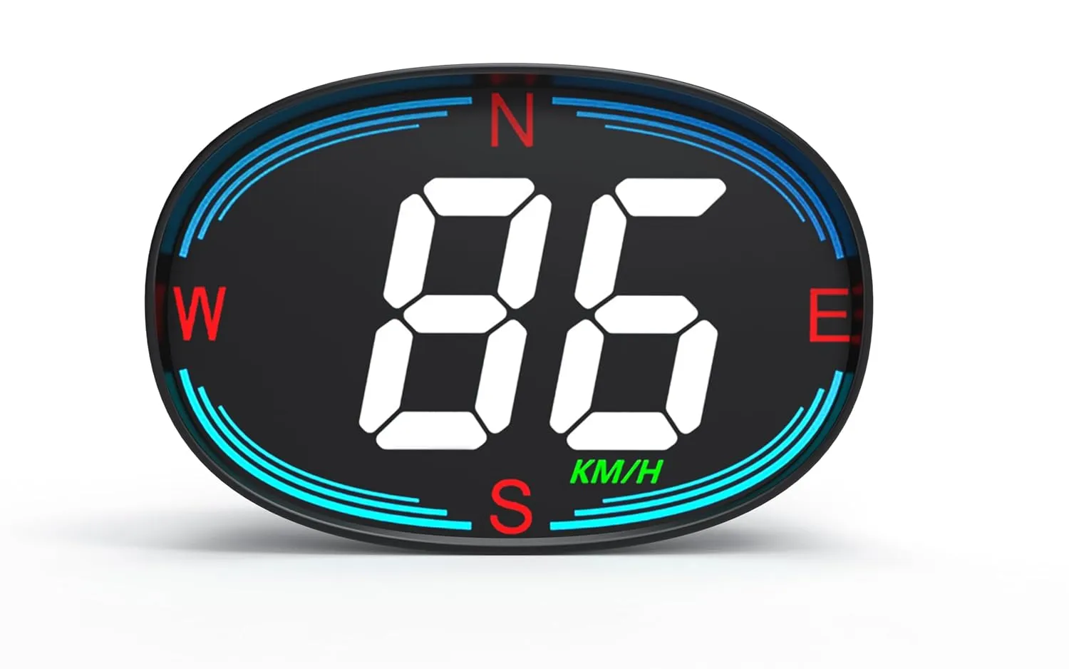 Hxexplore GPS Speedometer Heads Up Display Hud LCD Display with Overspeed Alarm Fatigue Driving Alarm - New Car Speedometer Display with Compass Altitude for All Vehicles
