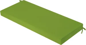 idee-home Outdoor Bench Cushion Waterproof, Bench Cushions for Outdoor Furniture, Patio Porch Swing Replacement Seat Pad with Ties for Garden Backyard, 48 x 18 Inch Green