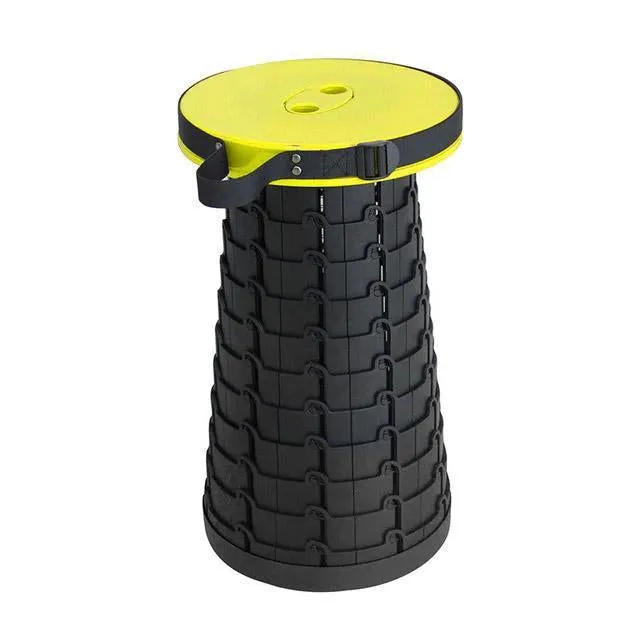 INCREDIBLE COLLAPSING STOOL - EXTREME RETRACTABLE CAMPING CHAIR