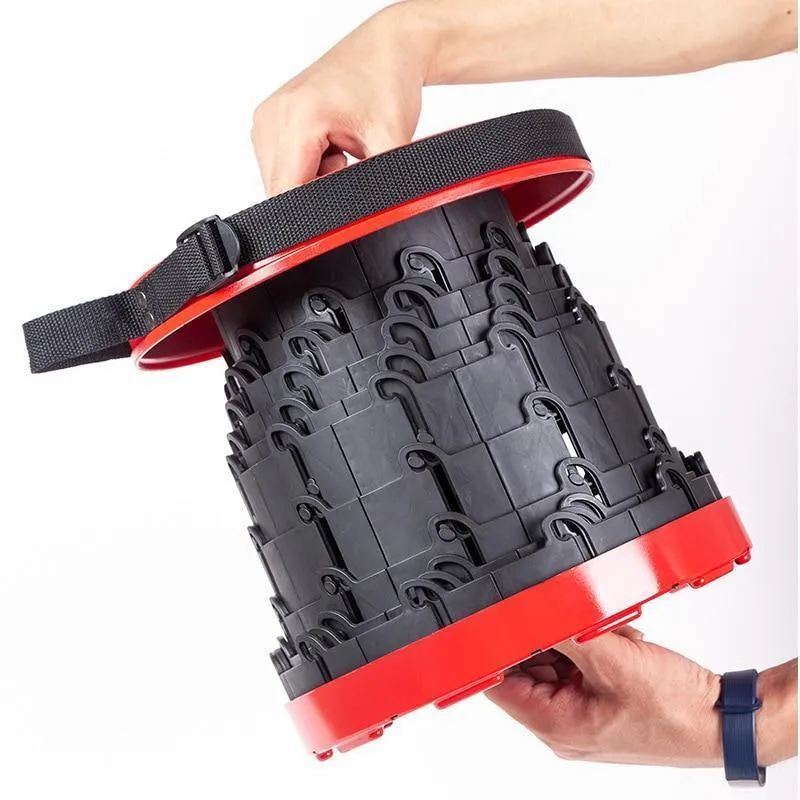 INCREDIBLE COLLAPSING STOOL - EXTREME RETRACTABLE CAMPING CHAIR