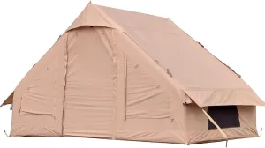 Inflatable Camping Tent, 5-8 People Large Space Oxford Cloth Waterproof Easy Set Up Instant Tent, Without Tent Pole Instant Family Tent for Hiking and Mountaineering