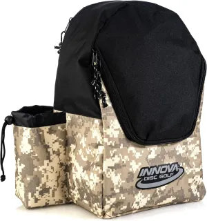 Innova Discover Pack Backpack Disc Golf Bag - Camo/Black