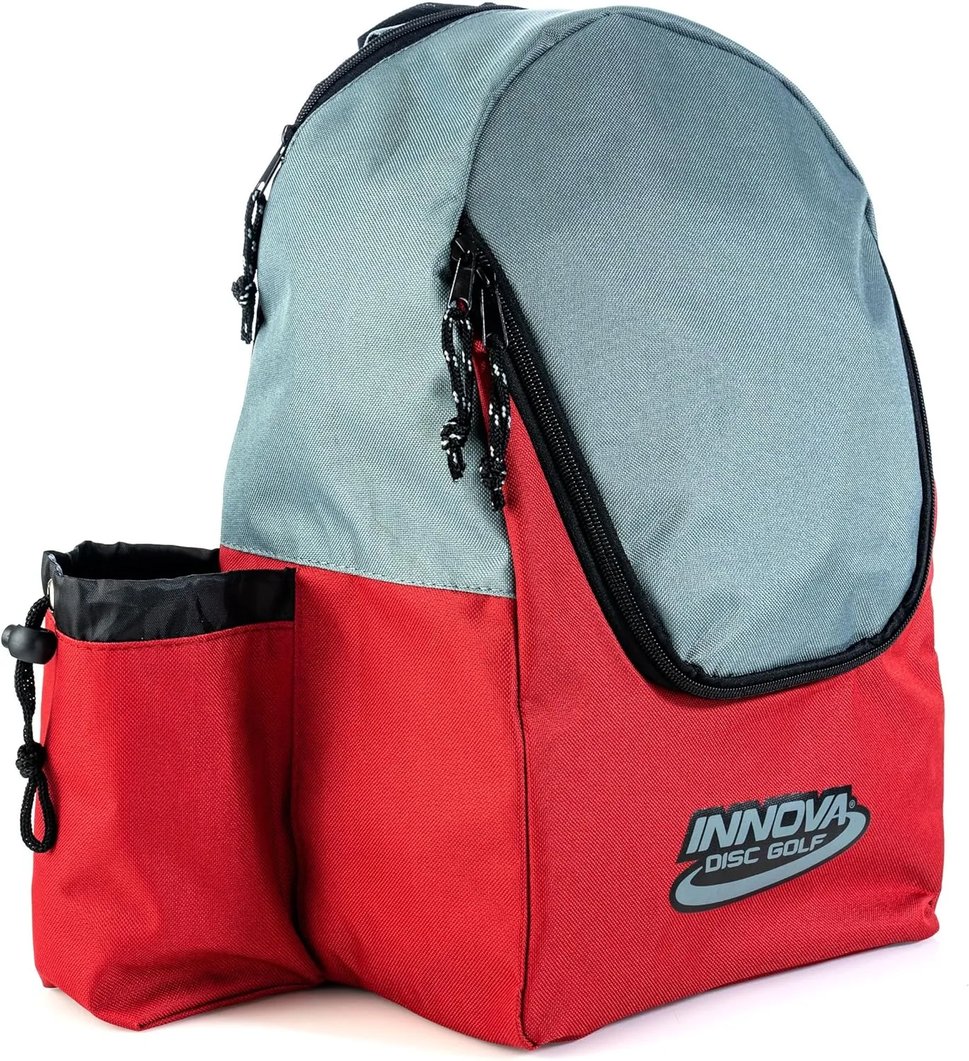 Innova Discover Pack Backpack Disc Golf Bag - Red/Gray
